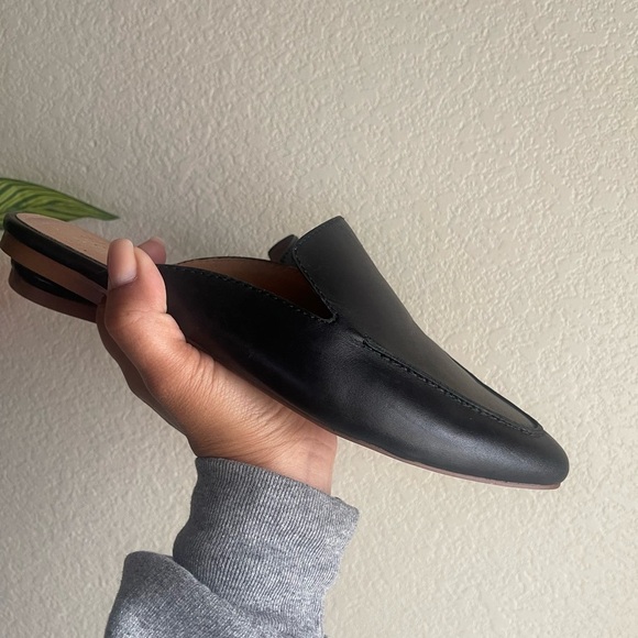 Madewell The Frances Skimmer Mule in Leather AM193 - Picture 3 of 5